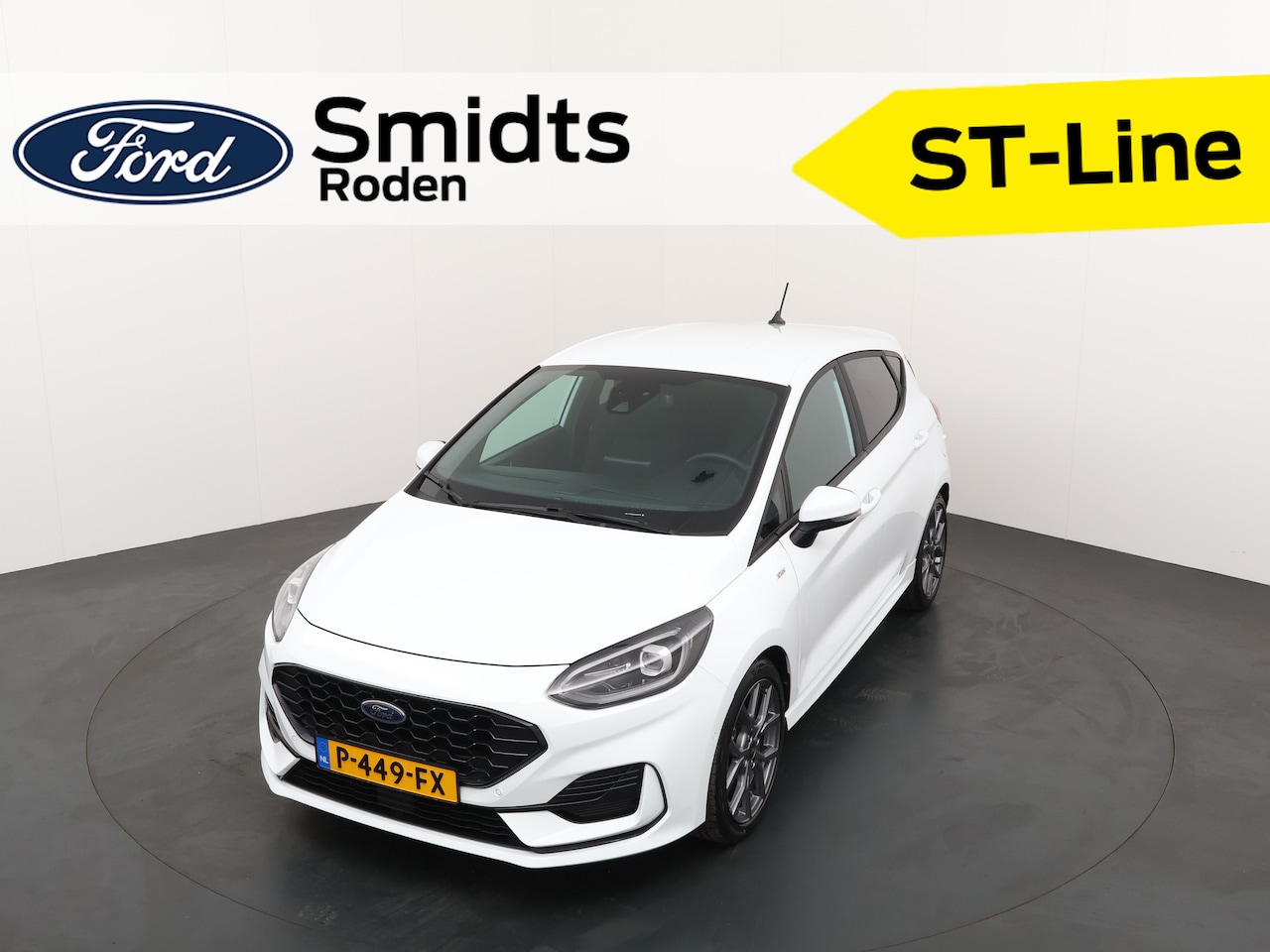 Ford Fiesta - 1.0 EcoBoost Hybrid ST-Line X | Full led | Winter pack | Camera | Privacy glass | Draadloo - AutoWereld.nl