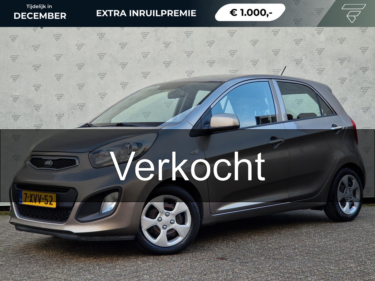 Kia Picanto - 1.0 CVVT BusinessLine | Airco | Lichtsensor | LED | Electrische Ramen | - AutoWereld.nl