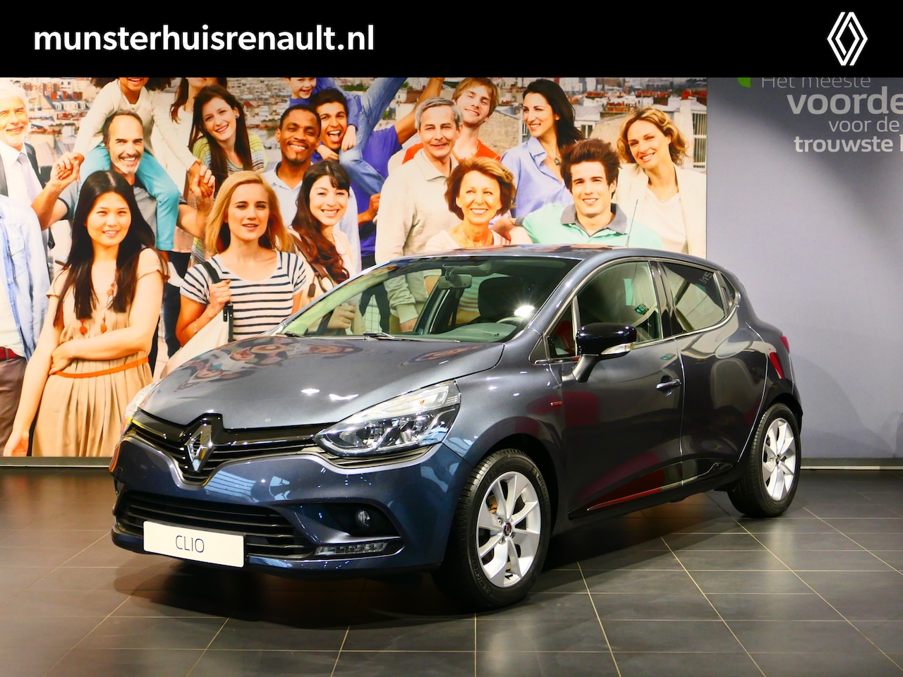 Renault Clio - 0.9 TCe Limited - Afneembare trekhaak, navi, cruise, DAB, airco - AutoWereld.nl