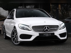 Mercedes-Benz C-klasse - AMG 43 4MATIC Panodak Burmester Performance Uitlaat 360 Camera Memory Carbon