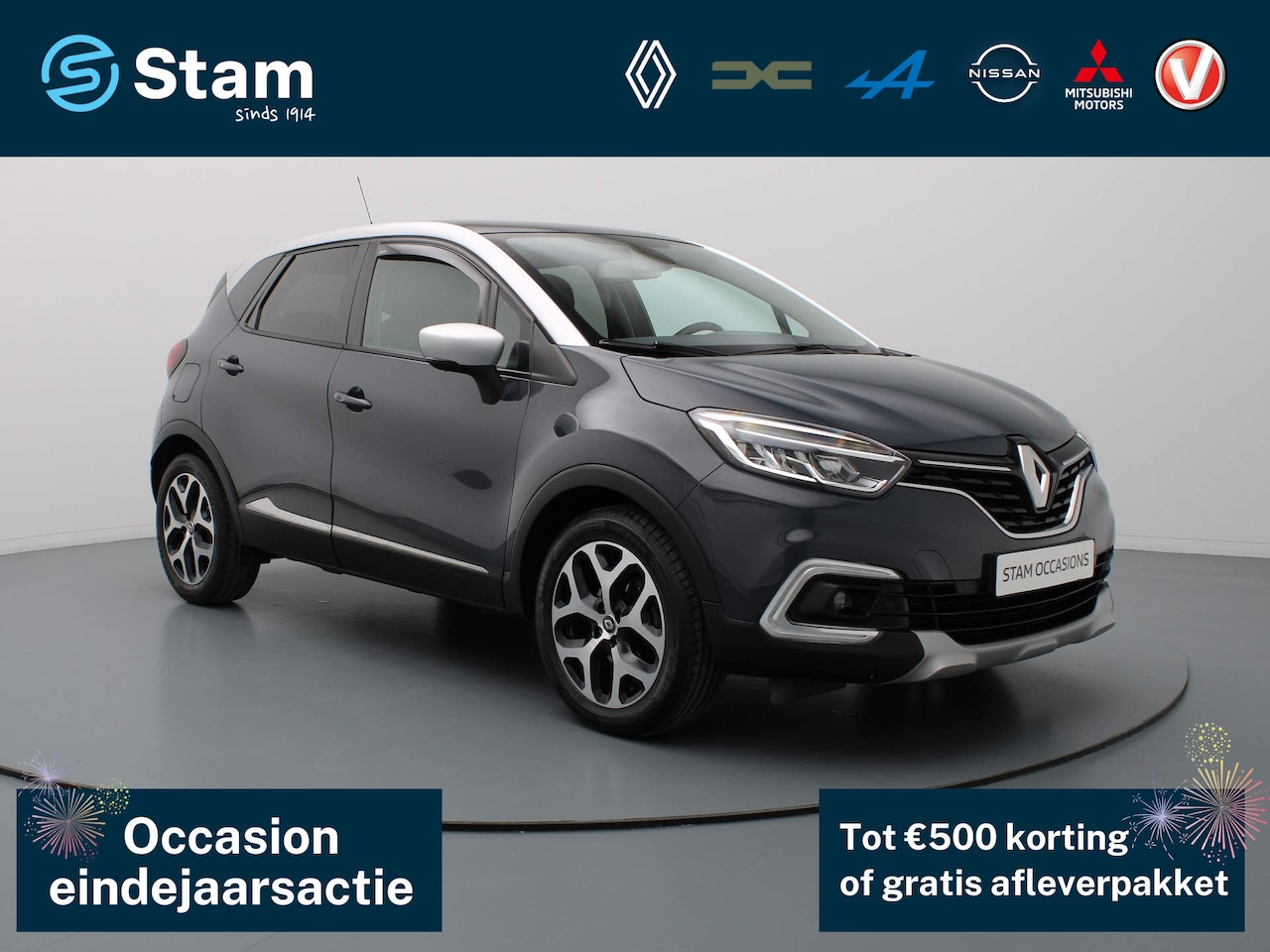 Renault Captur - TCe 150pk Intens EDC/AUTOMAAT Panoramadak | Climate control | Navig - AutoWereld.nl