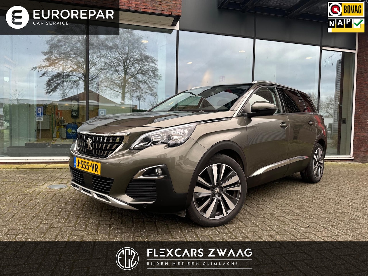 Peugeot 5008 - 1.2 Turbo Allure Premium - Navi - Schuif/Opendak - Parkeerhulp - Org.NL-NAP - AutoWereld.nl