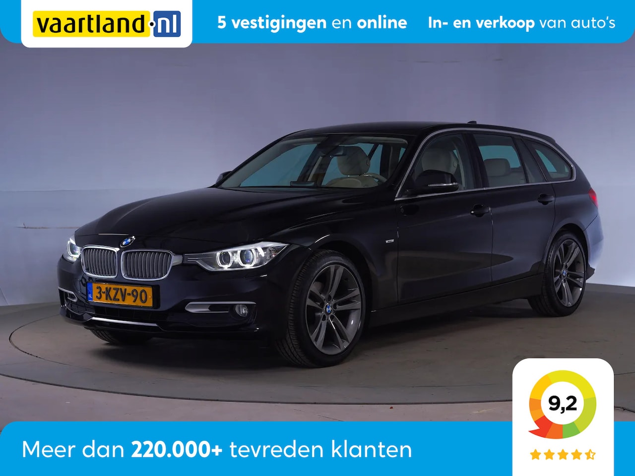 BMW 3-serie Touring - 316i High Executive Aut. [ Xenon Navi prof. Sportstoelen ] - AutoWereld.nl