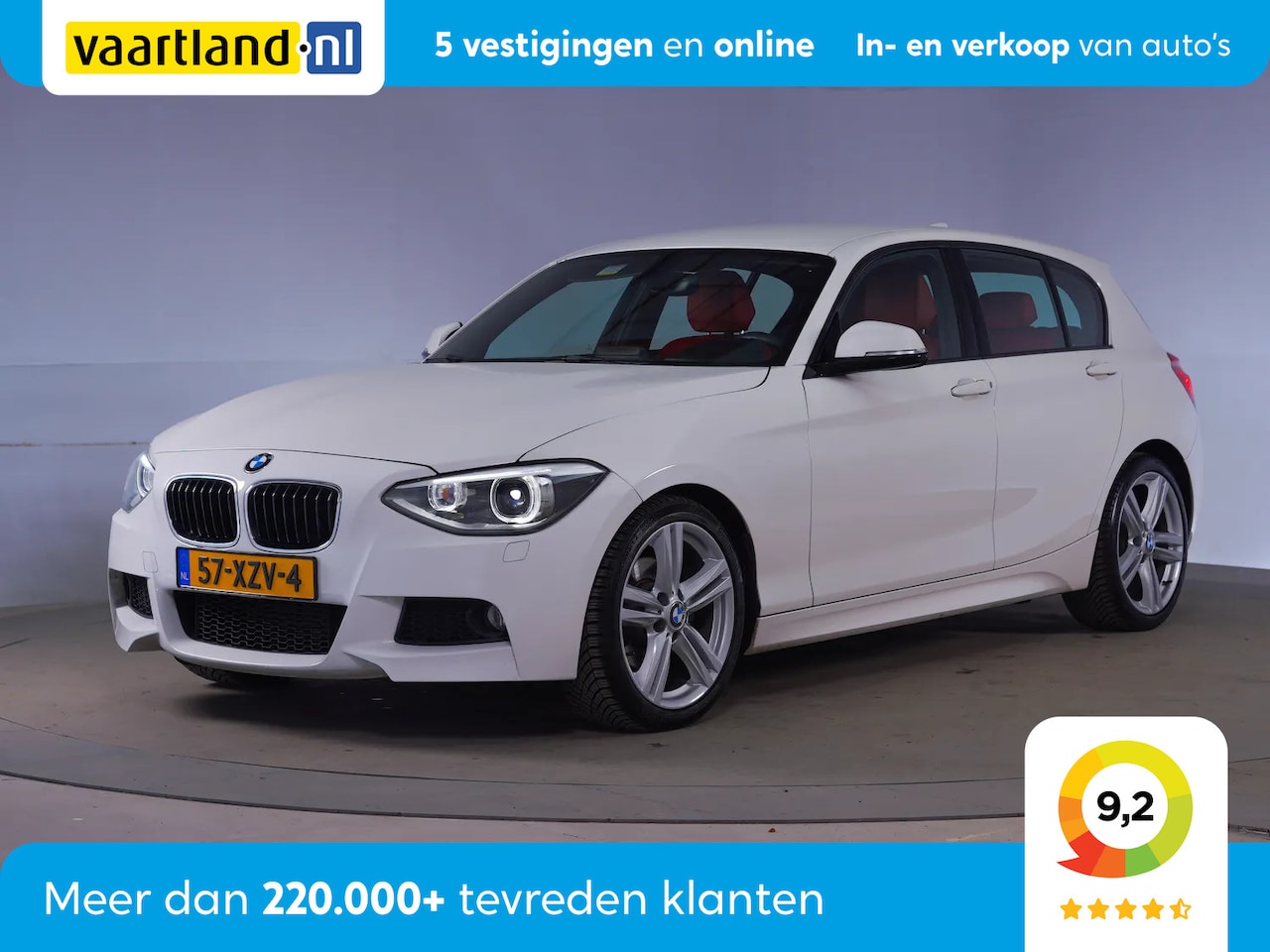 BMW 1-serie - 118i M Sport Aut. [ Xenon Leder Navi Stoelverwarming ] - AutoWereld.nl