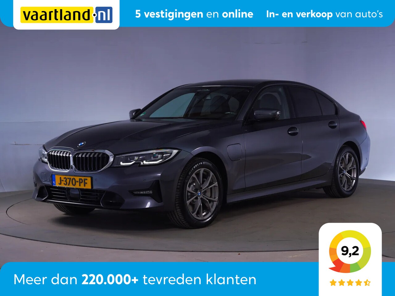 BMW 3-serie - 330e High Executive Sportline [ Head-up HiFi Leder Stoelverw. 360°cam Live-cockpit prof. ] - AutoWereld.nl