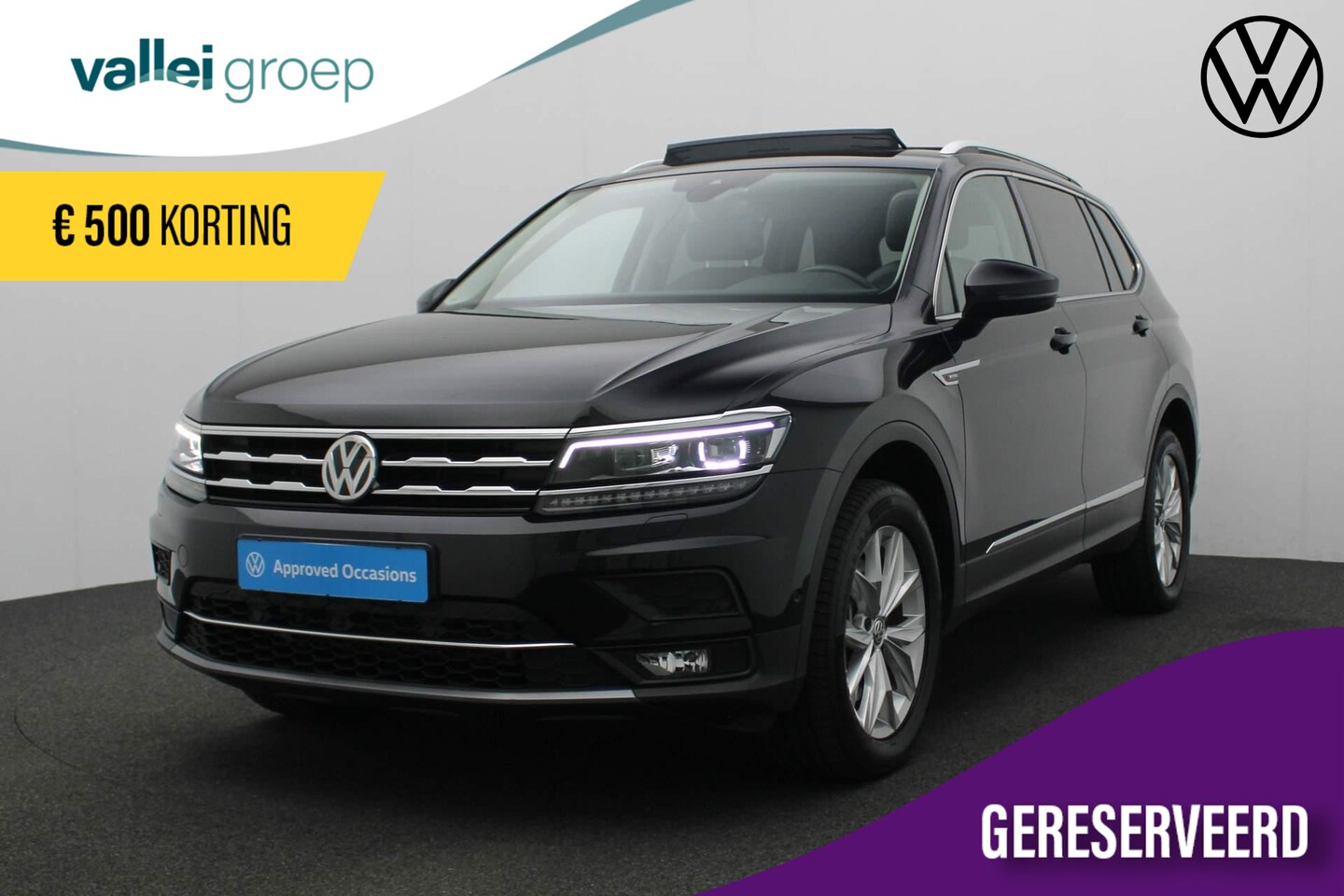 Volkswagen Tiguan Allspace - 2.0 TSI 190PK DSG 4Motion Highline | Pano | Trekhaak | DCC | ACC | 360 Camera | 18 inch - AutoWereld.nl