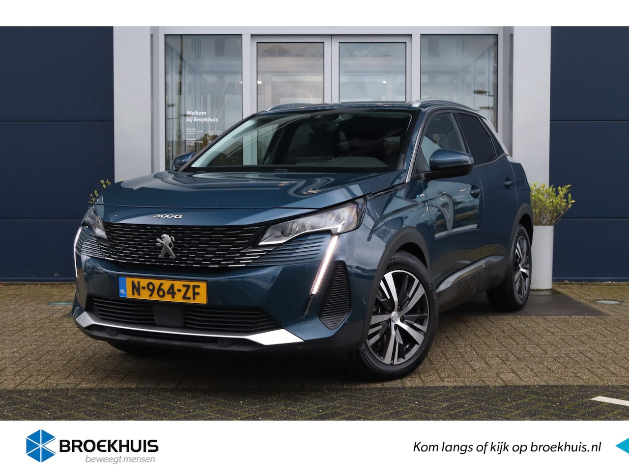 Peugeot 3008 - 1.6 HYbrid 225-PK Allure Pack | Elektr. Achterklep | Stoelverwarming | ACC | Camera | Keyl - AutoWereld.nl