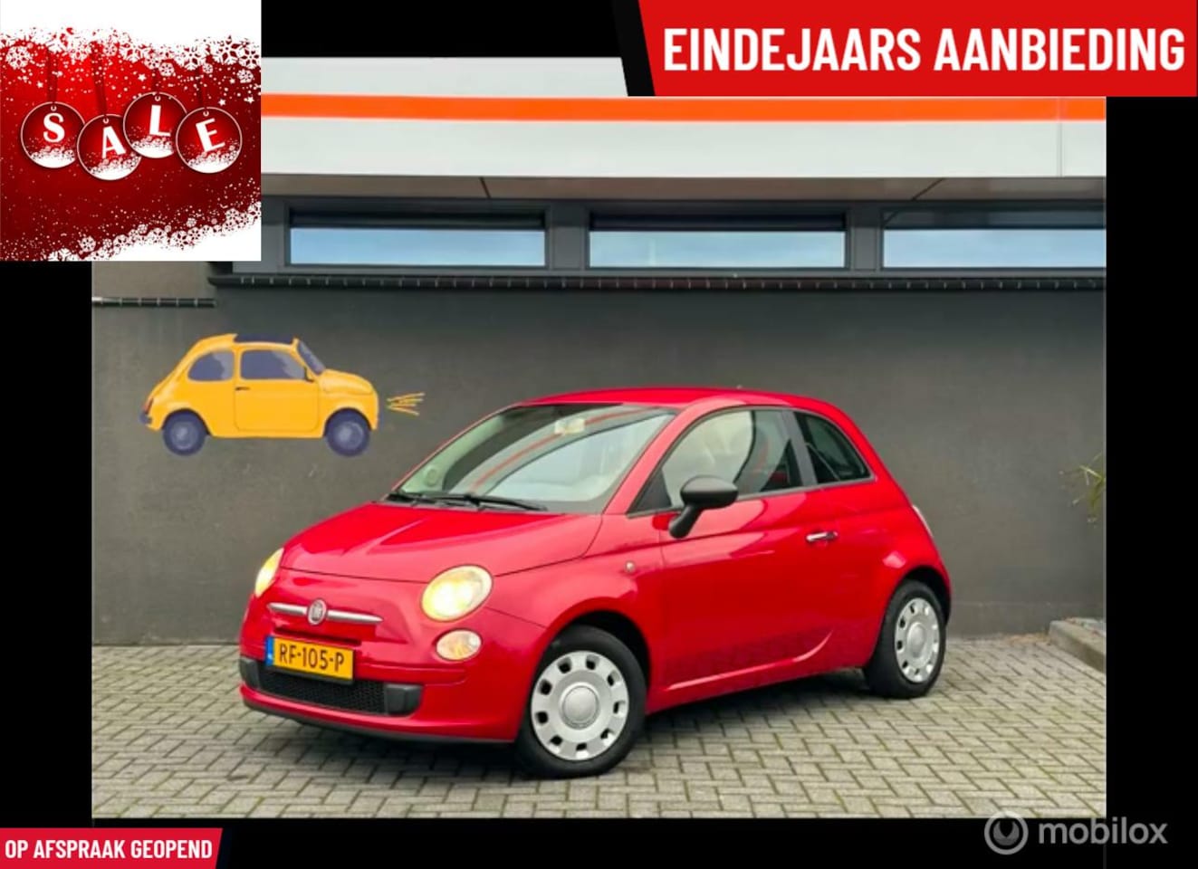 Fiat 500 - 1.2 Pop / Carplay / Netjes / Fris / Goed / Garantie - AutoWereld.nl