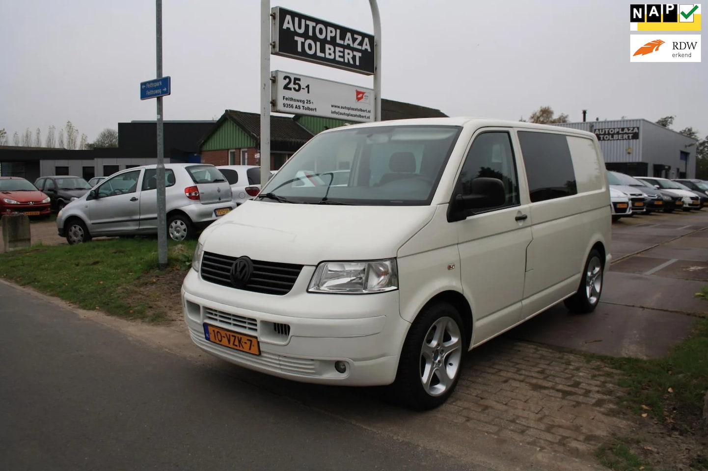 Volkswagen Transporter - 1.9 tdi bj 2009 dub cabine airco marge-bus - AutoWereld.nl