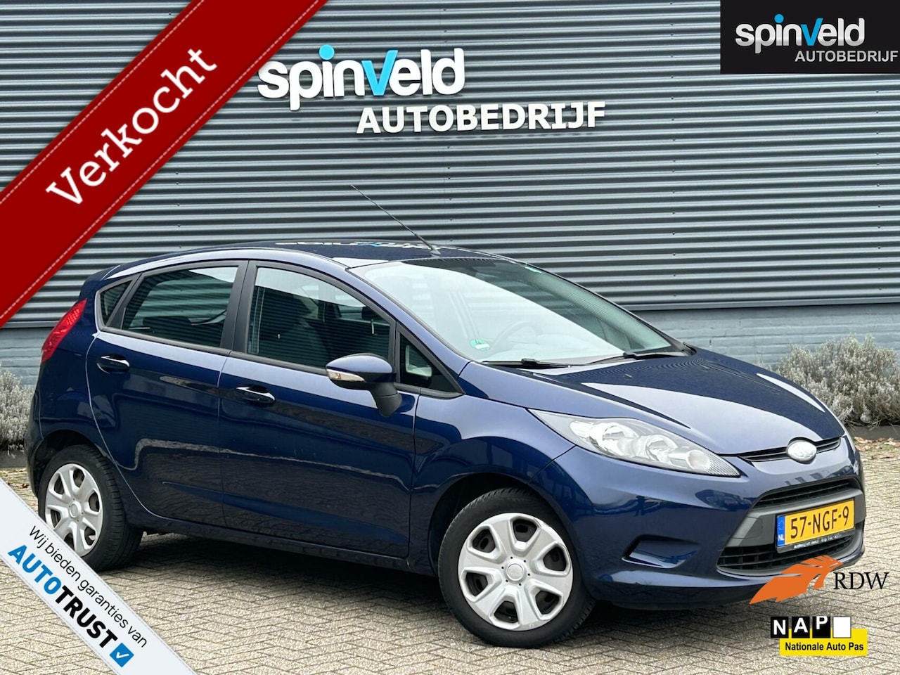 Ford Fiesta - 1.25 Limited BJ'10 NAP NL 5DRS AIRCO - AutoWereld.nl