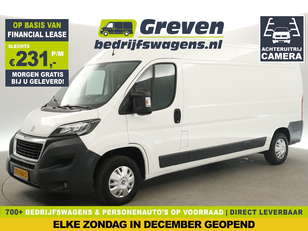 Peugeot Boxer - 333 2.2 HDI L3H2 Airco Camera Cruise Parkeersensoren 3 Persoons Elektrpakket Schuifdeur - AutoWereld.nl