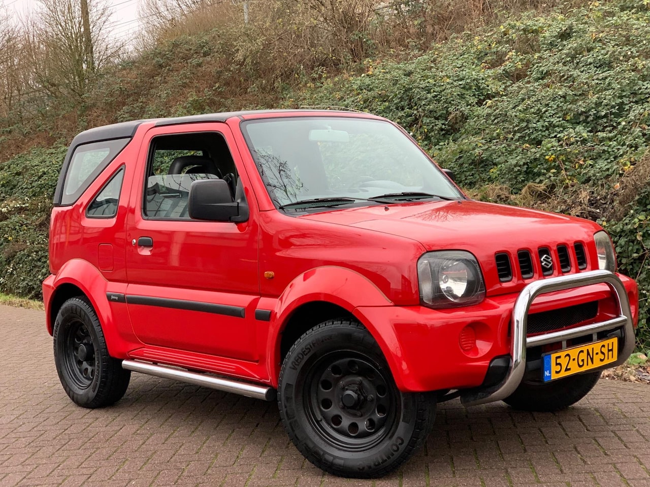 Suzuki Jimny - 1.3 JLX Cabrio 4X4 AWD HARDTOP BULLBARS 2001! - AutoWereld.nl