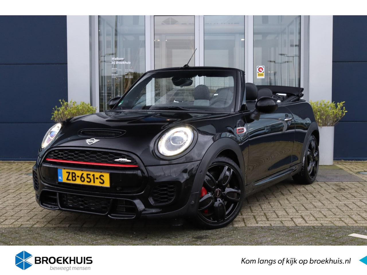 MINI Cabrio - 2.0 John Cooper Works Chili | HUD | H&K | PDC V/A | DDC | Stoelverwarming | Cruise Control - AutoWereld.nl