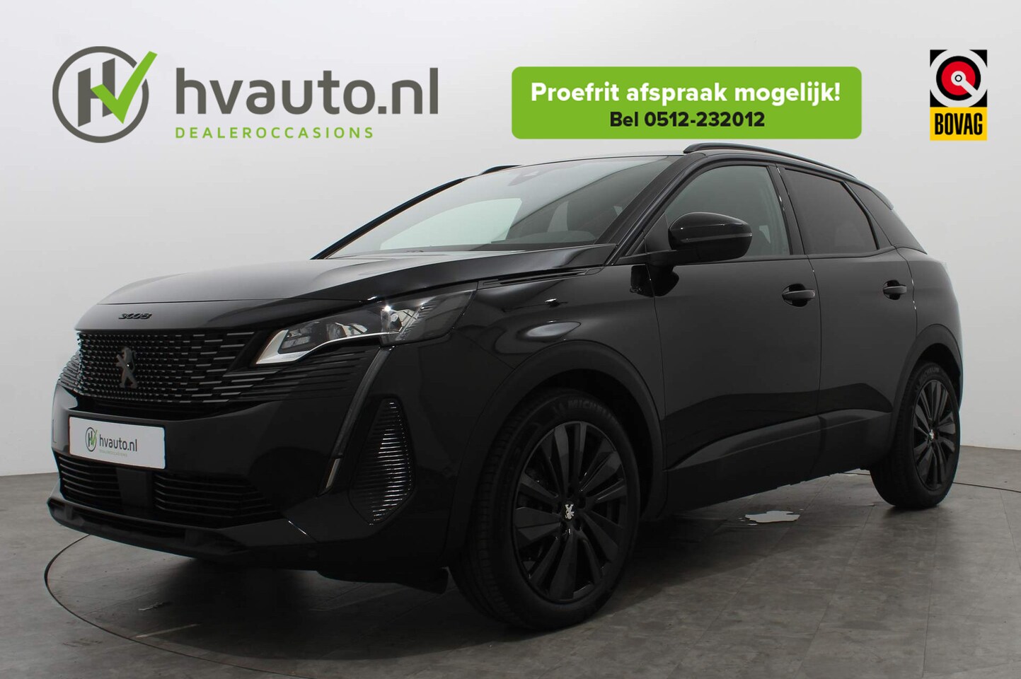 Peugeot 3008 - 1.2 PURETECH 130PK GT BLACK PACK EAT8 | Navi | El. achterklep | 19 inch - AutoWereld.nl