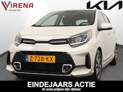 Kia Picanto - 1.0 DPi GT-Line - Cruise Control - Climate Control - Leder - Navigatie - Apple/Android Car