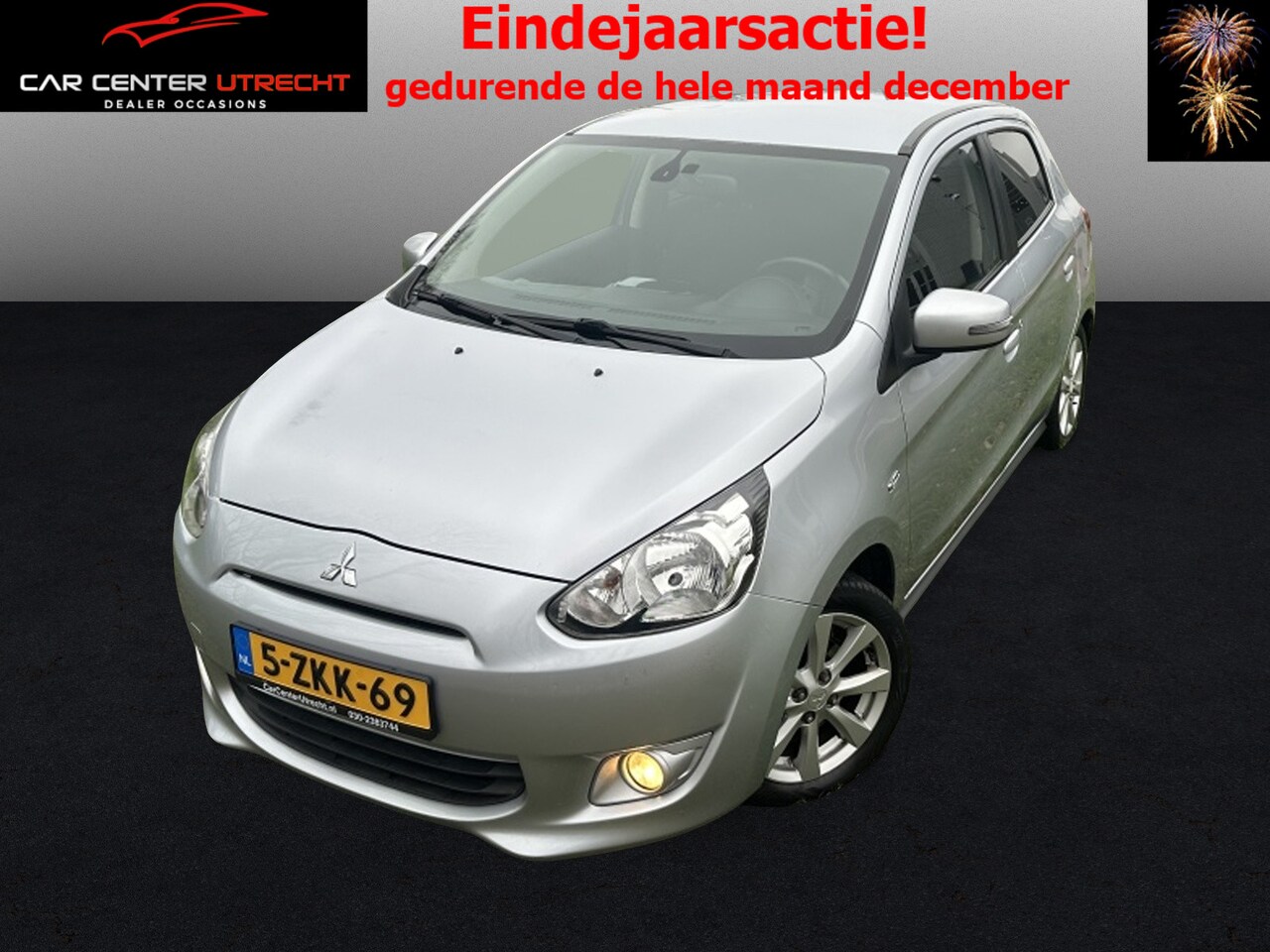 Mitsubishi Space Star - 1.2 Intense+ airco keyless cd nette auto - AutoWereld.nl