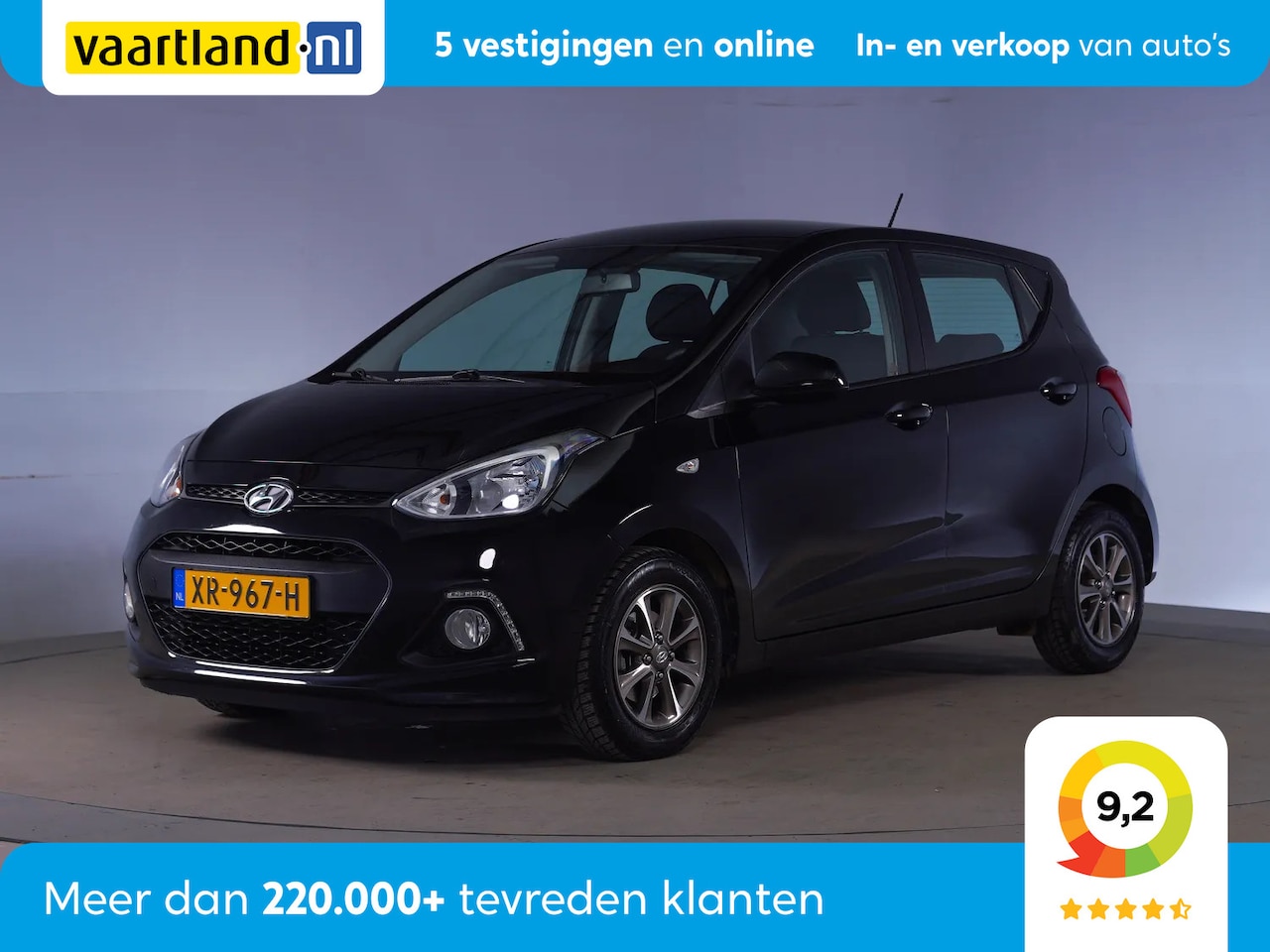 Hyundai i10 - 1.0i i-Motion Premium 5 pers. [ Navi Airco Cruise Stoelverwarming ] - AutoWereld.nl