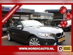 BMW 2-serie Cabrio - 220i SPORT AUTOMAAT / XENON- NAVIGATIE- VERW STOELEN