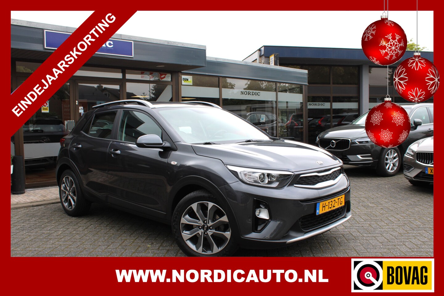 Kia Stonic - 1.0 T-GDi DYNAMIC LINE / NAVIGATIE- ACHTERUITRIJ CAMERA APPLE CARPLAY- 17 INCH LMV - APK 1 - AutoWereld.nl