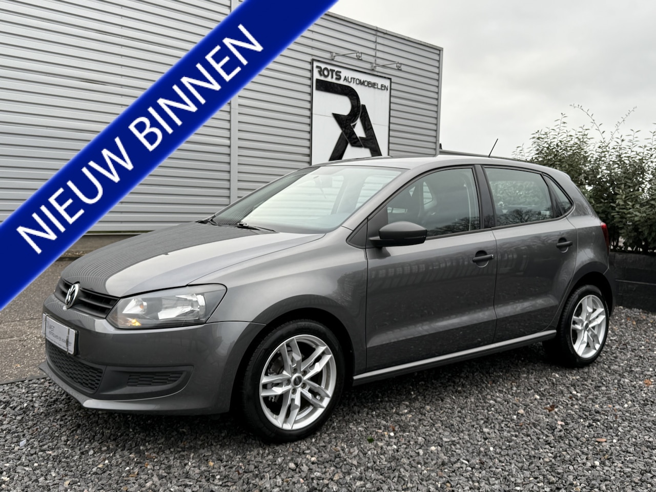 Volkswagen Polo - 1.2 Easyline 2013 Airco|Cruis|Navi|LM-velgen Grijs - AutoWereld.nl