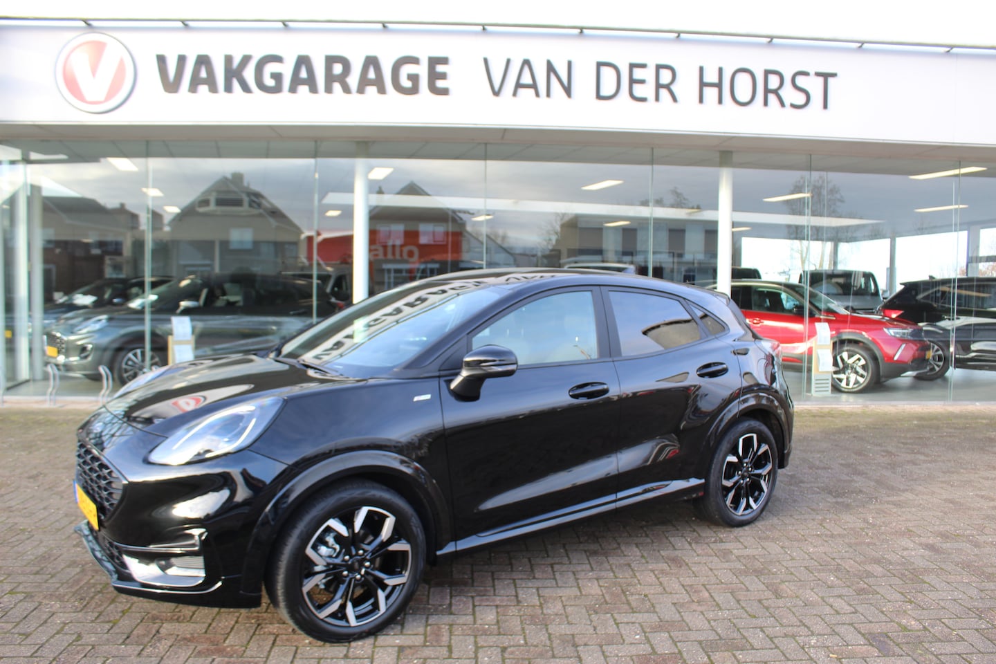 Ford Puma - 1.0-125pk EcoBoost Mild-Hybrid ST-Line X. Fabrieksgarantie t/m 18-03-2028 ! Slechts 3.600k - AutoWereld.nl