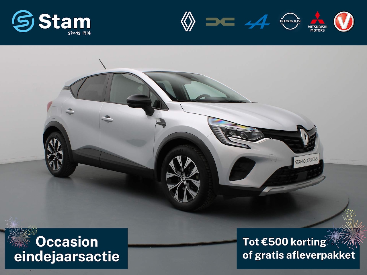 Renault Captur - 1.6 E-Tech Hybrid 145 evolution Climate control | Navig | 17" lm velgen - AutoWereld.nl