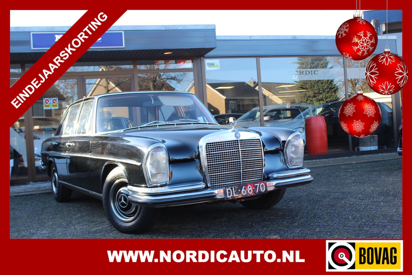 Mercedes-Benz 250 - S AUTOMATIC 6 CYLINDER / LPG / 1966 / NETTE STAAT! - AutoWereld.nl