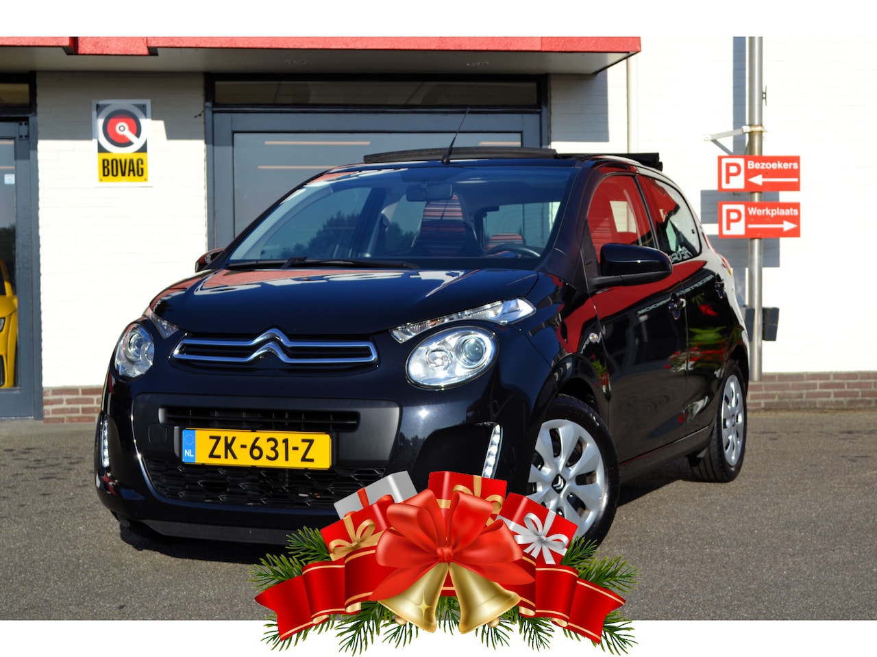 Citroën C1 - 1.0 VTi Airscape Feel. Airco, Open dak, Led, NL geleverde auto - AutoWereld.nl