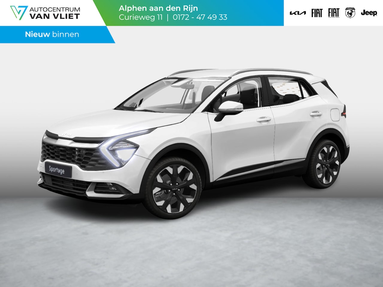 Kia Sportage - 1.6 T-GDi Plug-in Hybrid AWD DynamicLine | 19inch Lichtmetalen Velgen | Adaptieve Cruise C - AutoWereld.nl