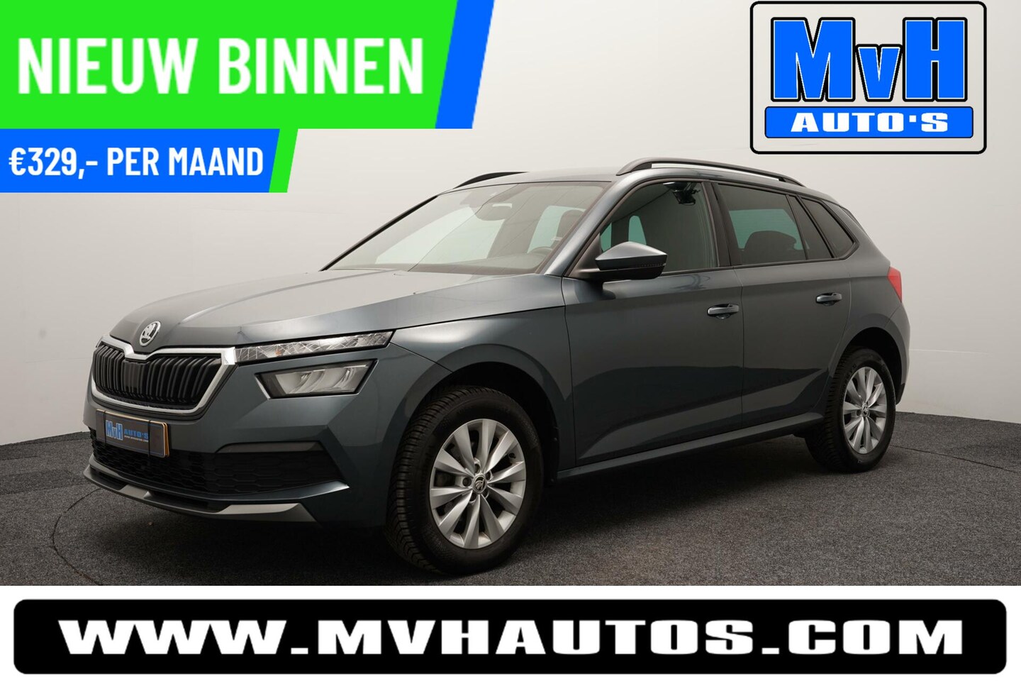 Skoda Kamiq - 1.0 TSI Sport Business|VIRTUAL|LED|AUTOMAAT|NAP - AutoWereld.nl