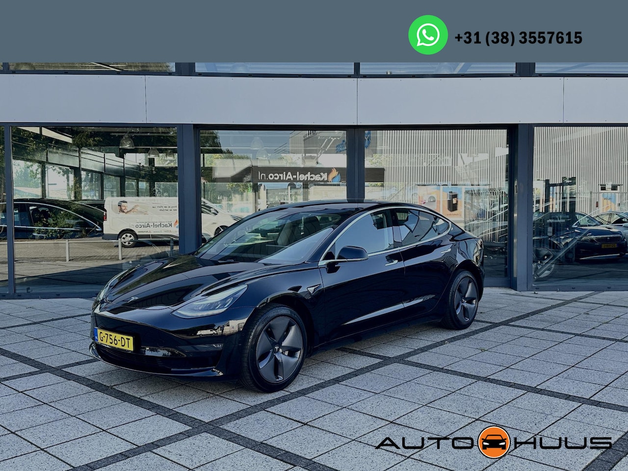 Tesla Model 3 - Range Plus Autopilot Panorama Leder Navi Camera - AutoWereld.nl