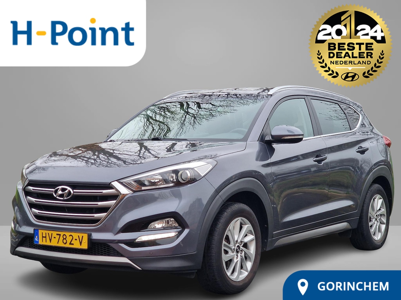 Hyundai Tucson - 1.6 T-GDi 177 PK Comfort || 1900 kg Trekvermogen | Ingebouwde navigatie | Stoelverwarming - AutoWereld.nl