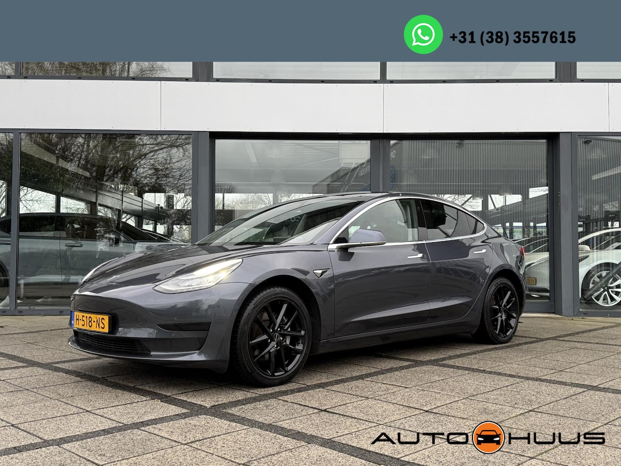 Tesla Model 3 - Range Plus Autopilot Panorama Leder ALU - AutoWereld.nl