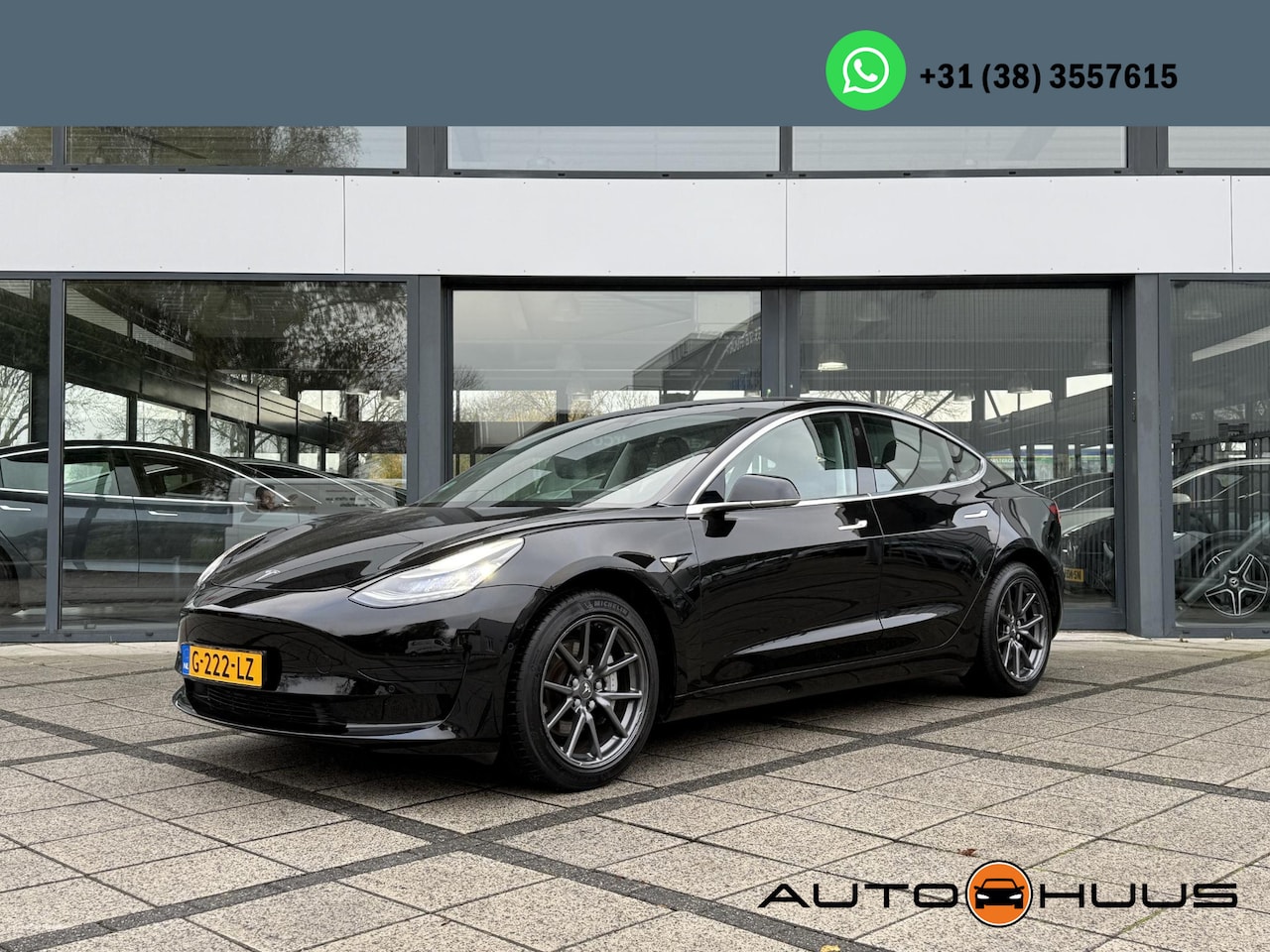 Tesla Model 3 - Range Plus Autopilot Panorama Leder Navi Camera - AutoWereld.nl