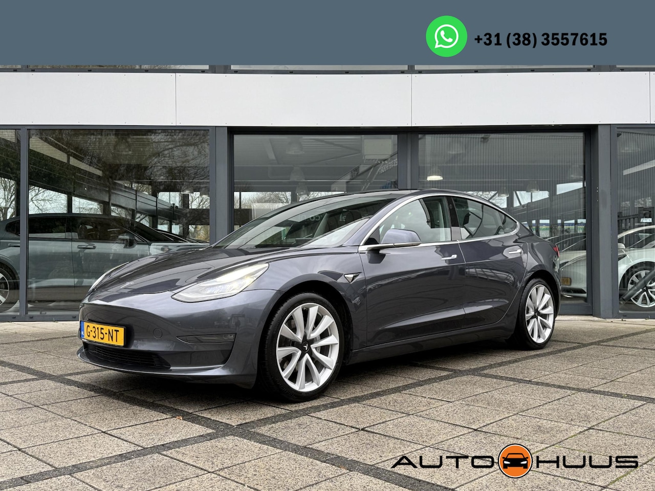 Tesla Model 3 - Long Range RWD Long Range Dual AWD Panorama Leder Navi - AutoWereld.nl