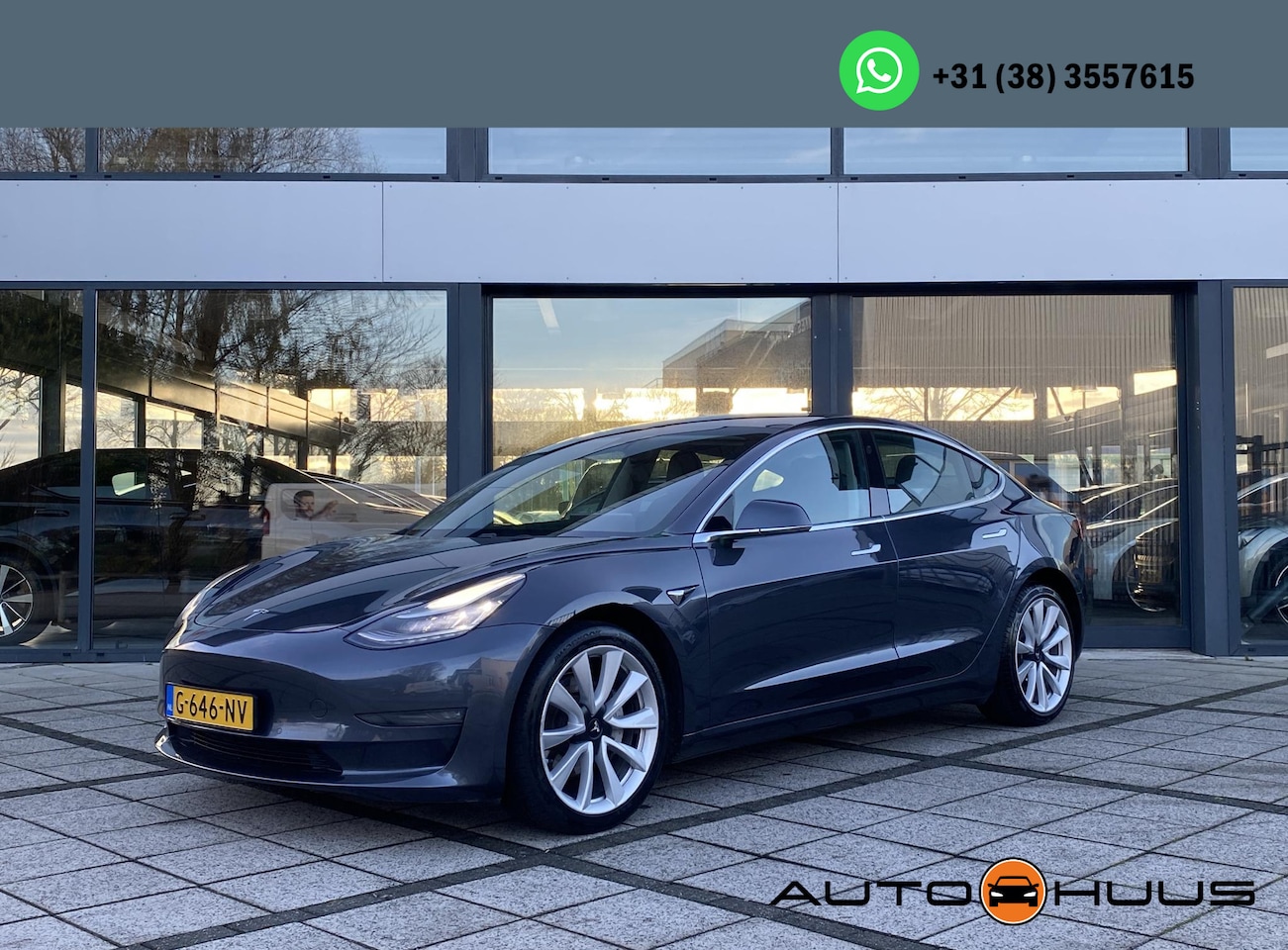 Tesla Model 3 - Long Range RWD Long Range Dual AWD Autopilot Panorama ALU Camera - AutoWereld.nl