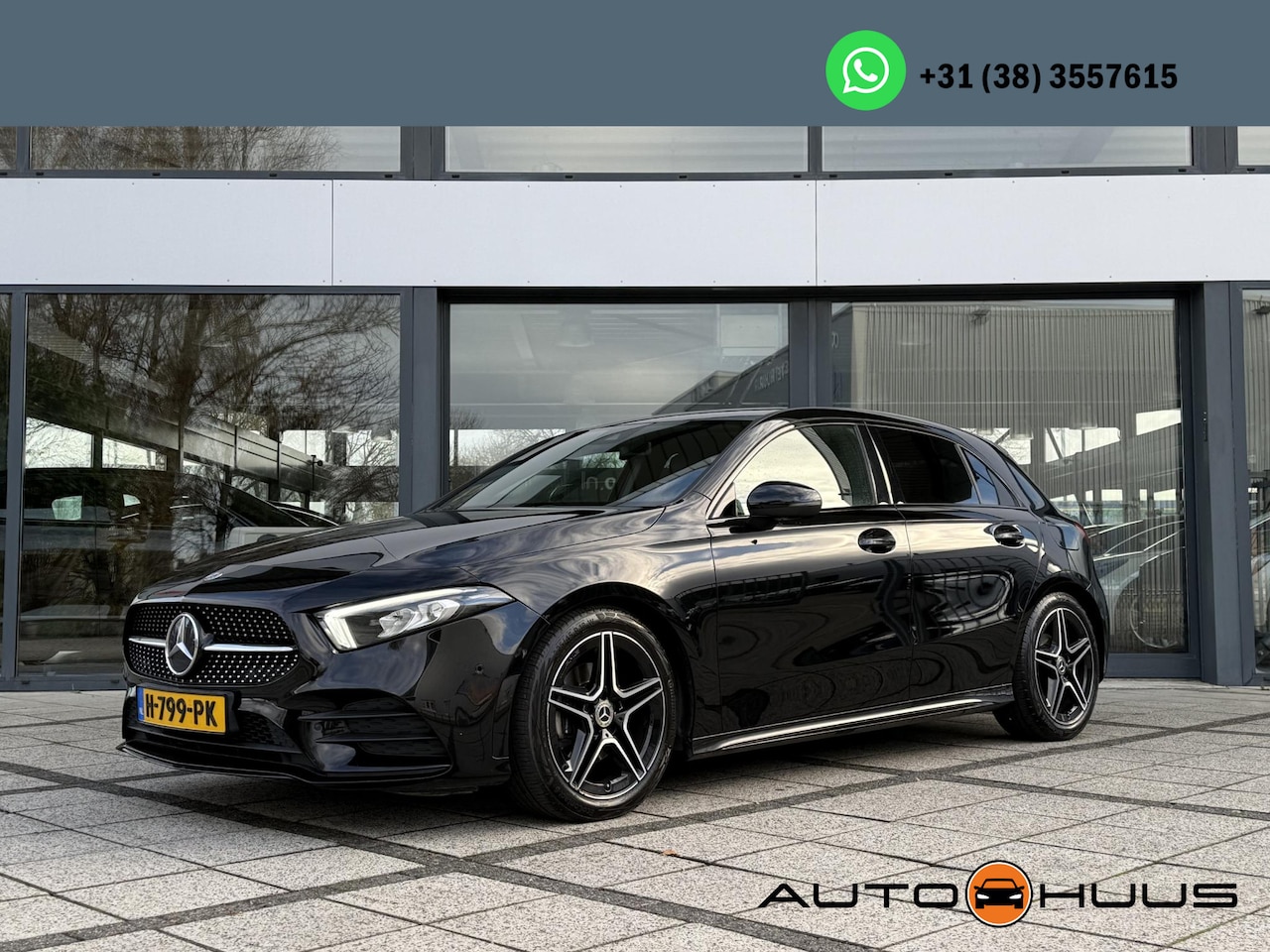 Mercedes-Benz A-klasse - 180 Aut. AMG Sport Navi M-Bux Trekhaak Apple - AutoWereld.nl