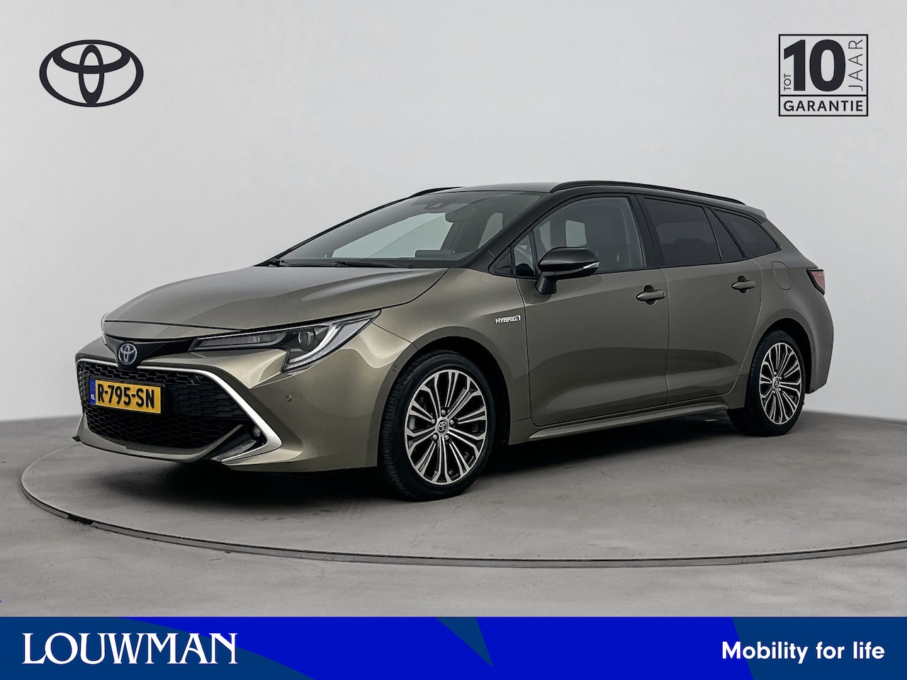 Toyota Corolla Touring Sports - 1.8 Hybrid Executive | Half leder | Draadloze telefoonlader | Stoelverwarming | Dodehoek A - AutoWereld.nl