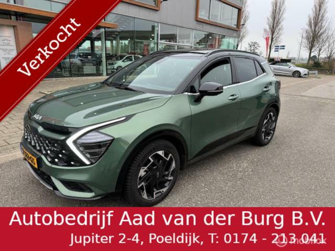 Kia Sportage - 1.6 Turbo 267pk PHEV AWD GT Plus Line nieuwprijs € 52.500 ,- circa 65 km volledig electris - AutoWereld.nl