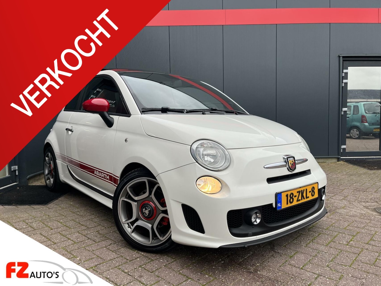 Fiat 500 Abarth - 1.4-16V |135 pk | Zeer snel | L.M velgen | Airco |LM Velgen |Cruise controle - AutoWereld.nl