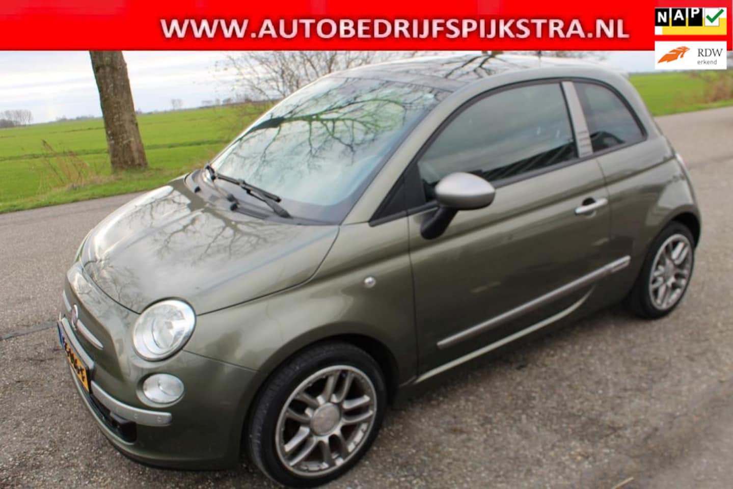 Fiat 500 - 1.2 Naked // SPECIAL EDITION "BY DIESEL"// - AutoWereld.nl