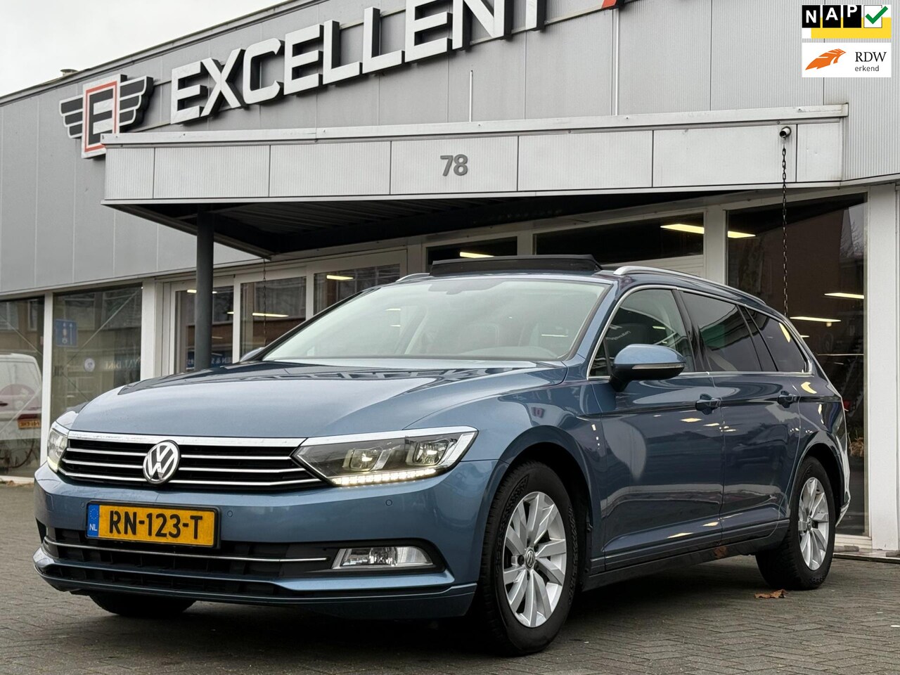 Volkswagen Passat Variant - 1.4 TSI Comfortline Business Automaat - Leder - Pano - AutoWereld.nl