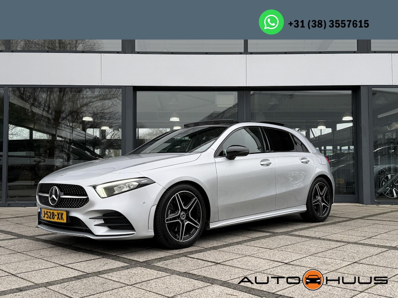 Mercedes-Benz A-klasse - 160 AMG Sport Sol. Sfeer Panorama Xenon Camera - AutoWereld.nl