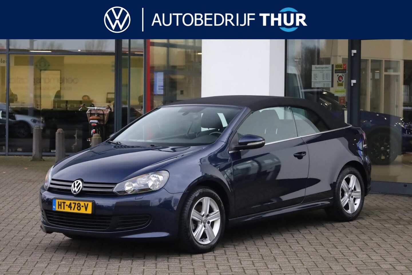 Volkswagen Golf Cabriolet - 1.2 TSI BlueMotion 1.2 TSI BlueMotion 105PK / 77kW, NL Auto, alarm, cruise control, Apple Carplay / Android A - AutoWereld.nl