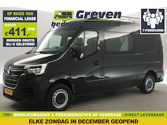 Renault Master - T35 2.3 dCi L2H2 | Dubbele Cabine | 7 Persoons | Airco PDC Imperiaal Ladder Elektrpakket T