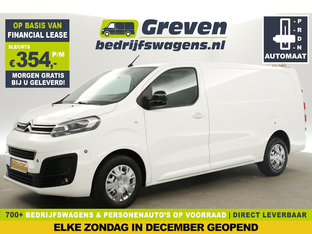 Citroën Jumpy - 2.0 BlueHDI L3H1 180PK Automaat Airco Camera Carplay Cruise PDC 3 Persoons Elektrpakket Tr - AutoWereld.nl