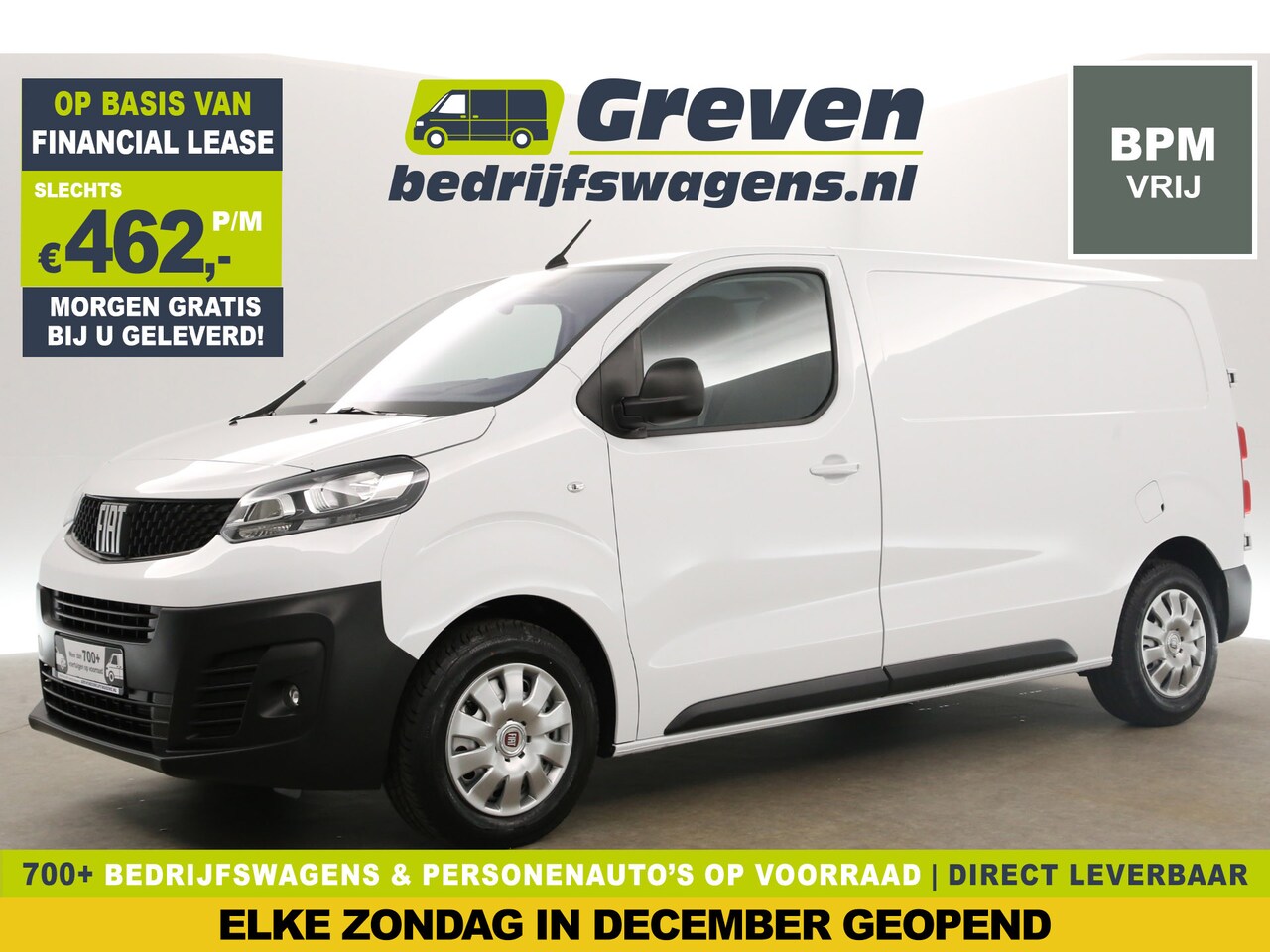 Fiat Scudo - 2.0 L2H1 145PK | BPM VRIJ | Automaat Airco Camera Carplay Cruisecontrol PDC 3 Persoons - AutoWereld.nl