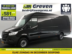 Mercedes-Benz Sprinter - 317 1.9 CDI L4H2 170PK Airco Cruise Carplay 360Camera Navigatie PDC 3 Persoons Elektrpakke