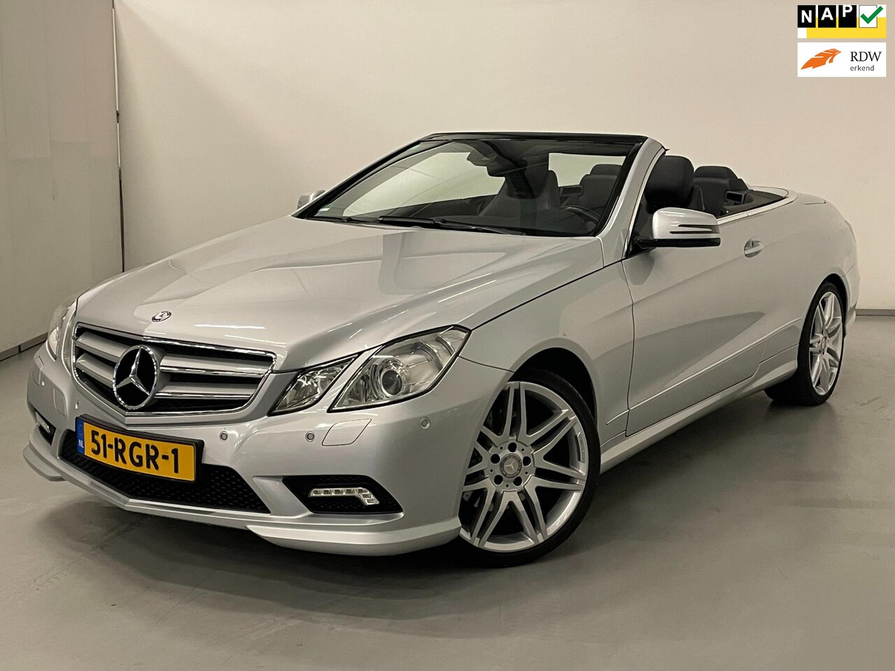 Mercedes-Benz E-klasse Cabrio - 350 CGI / AMG / Vol. Deal. Onderhouden - AutoWereld.nl