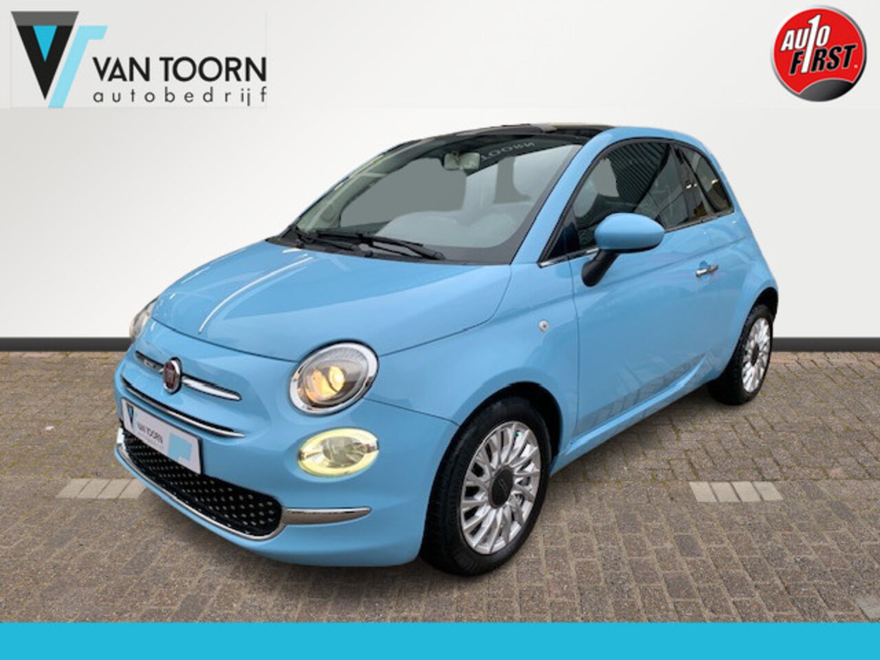 Fiat 500 - 1.2 Lounge 1.2 Lounge , panoramadak . - AutoWereld.nl